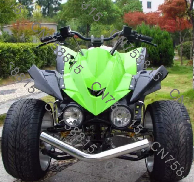 ATV - Off-Road Dunes Buggy for Beach & Track，Tadpole Trike Motorcycle Water-Cooled Automatic Sand , Sports All-Terrain Vehicle