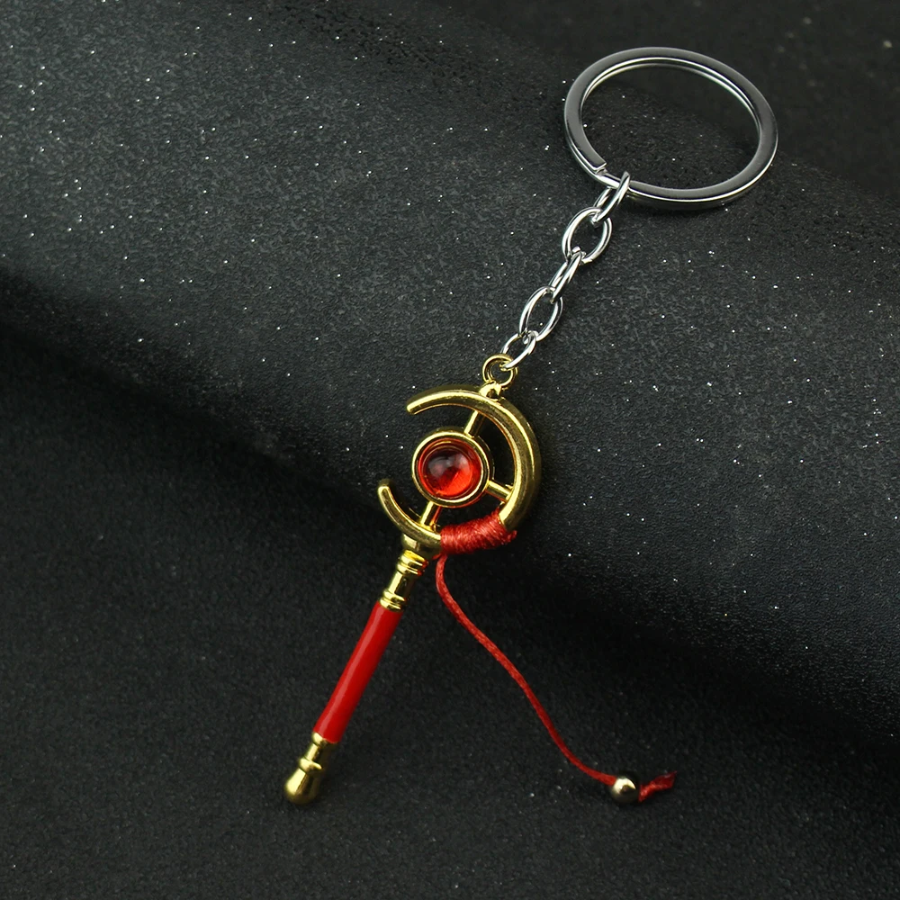 Anime Frieren At The Funeral Frieren Cosplay Key Chain Frieren Beyond Journey's End Magic Wand Keychains Bag Pendant Accessories