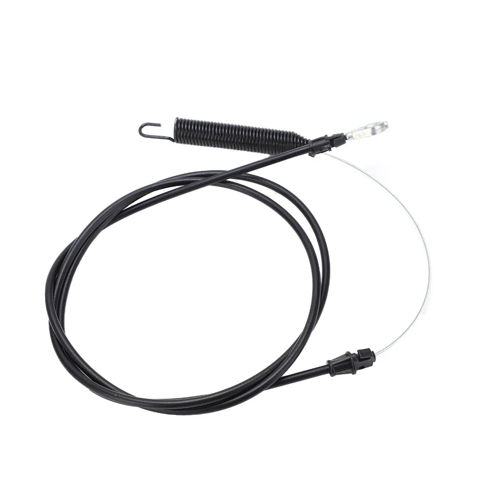 197257 Cable de embrague Cable de embrague de compromiso de cubierta negra de metal para artesano Poulan 38 pulgadas 42 pulgadas cortacésped de cubierta cortacésped