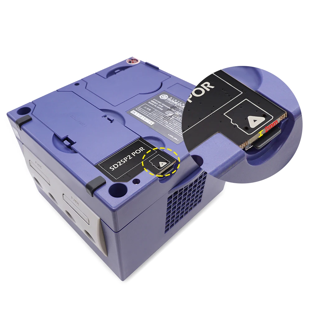 Для NGC SD2SP2 GameCube SD SP2 адаптер загрузка SDL Micro SD карта TF кардридер поддерживает до 512 ГБ