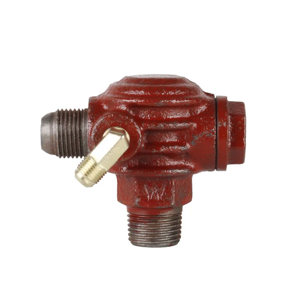 3 Port Copper Male Thread Check Valve Connector For Air Compressor For Tube Connecting Air Pressure Tank Compressor Piston Pump