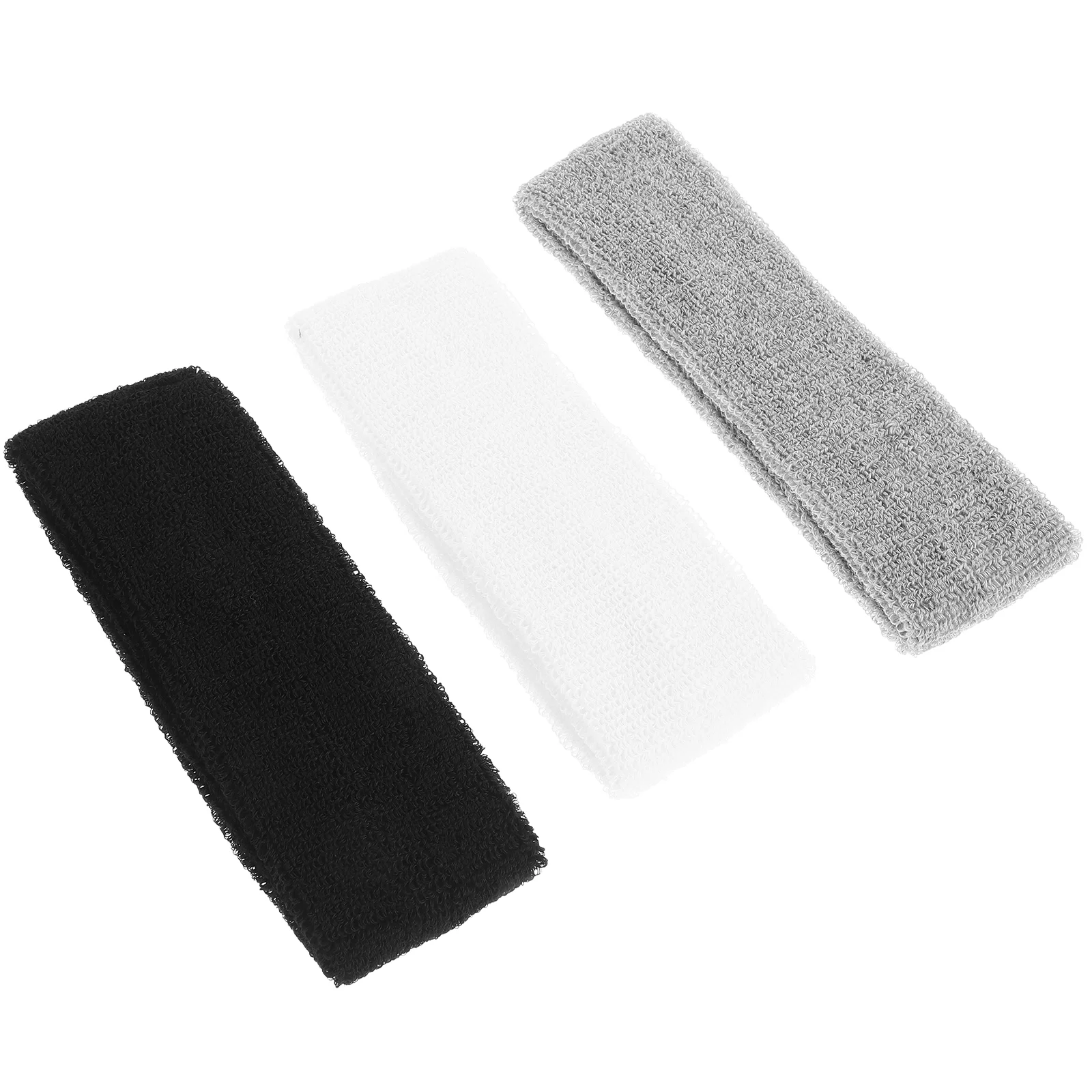 

6 Pcs Absorb Sweat Sports Headband Fitness Hair Bands Polyester Women Workout Headbands