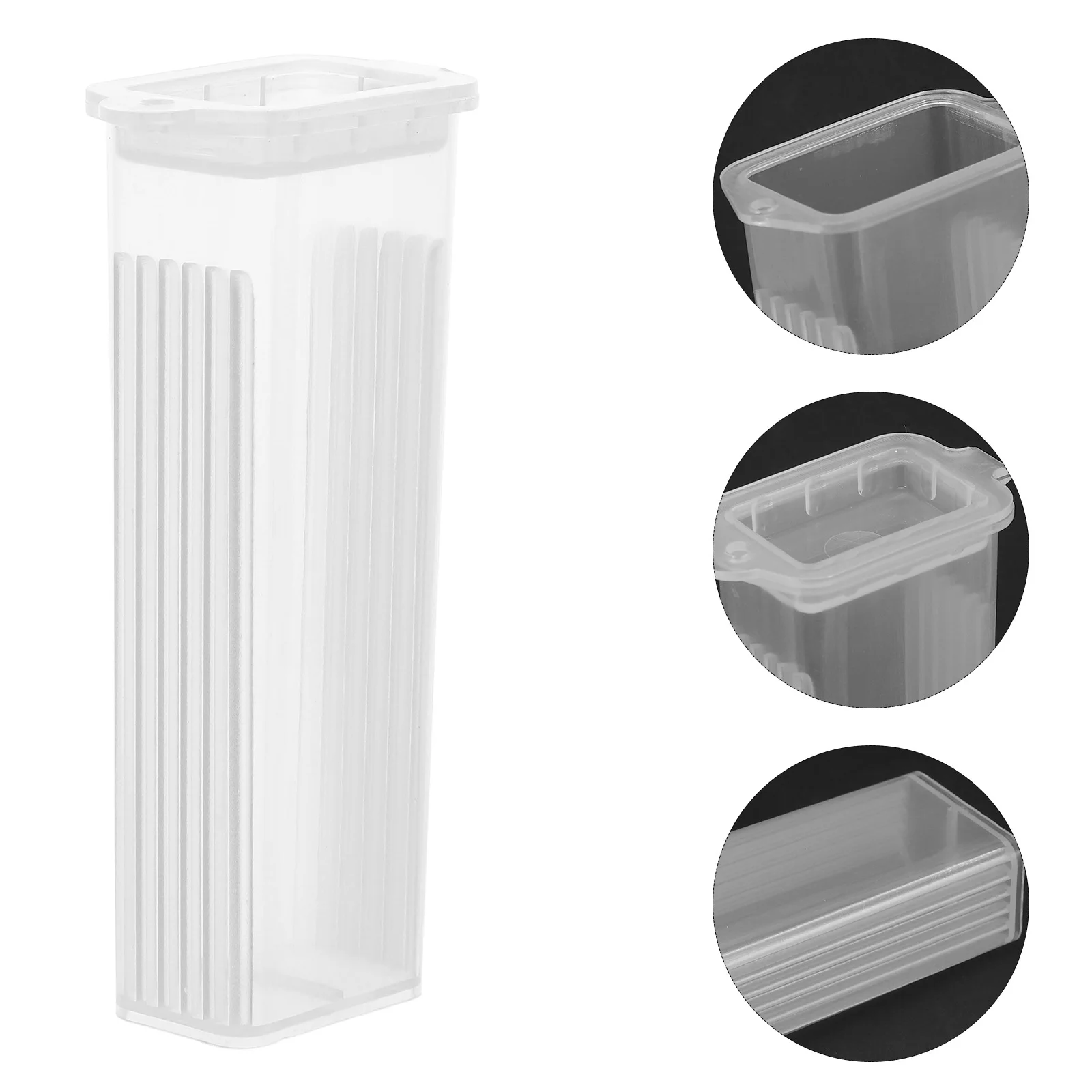 

50Pcs Transparent Staining Jar Resistant to Staining Microscope Slide Storage Shelf Microscope Accessories