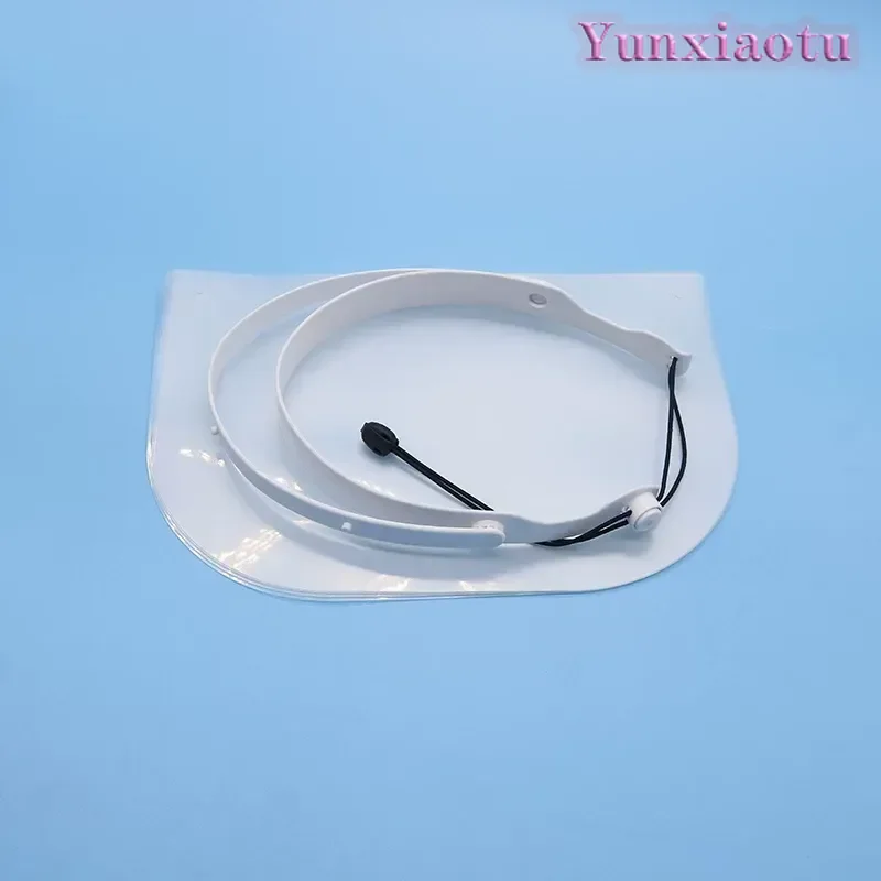Dental Full Face Protective Face Shield, High-Clarity Transparent Isolation Visor, Anti-Droplet & Anti-Splash for Oral Treatment