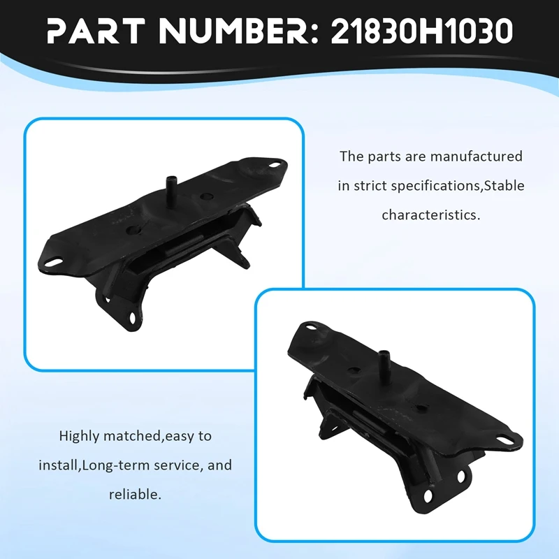 21830H1030 21830-H1030 21830-H1050 New Transmission Mount Vibration Isolation Pad Assembly For Hyundai Terracan 2001-