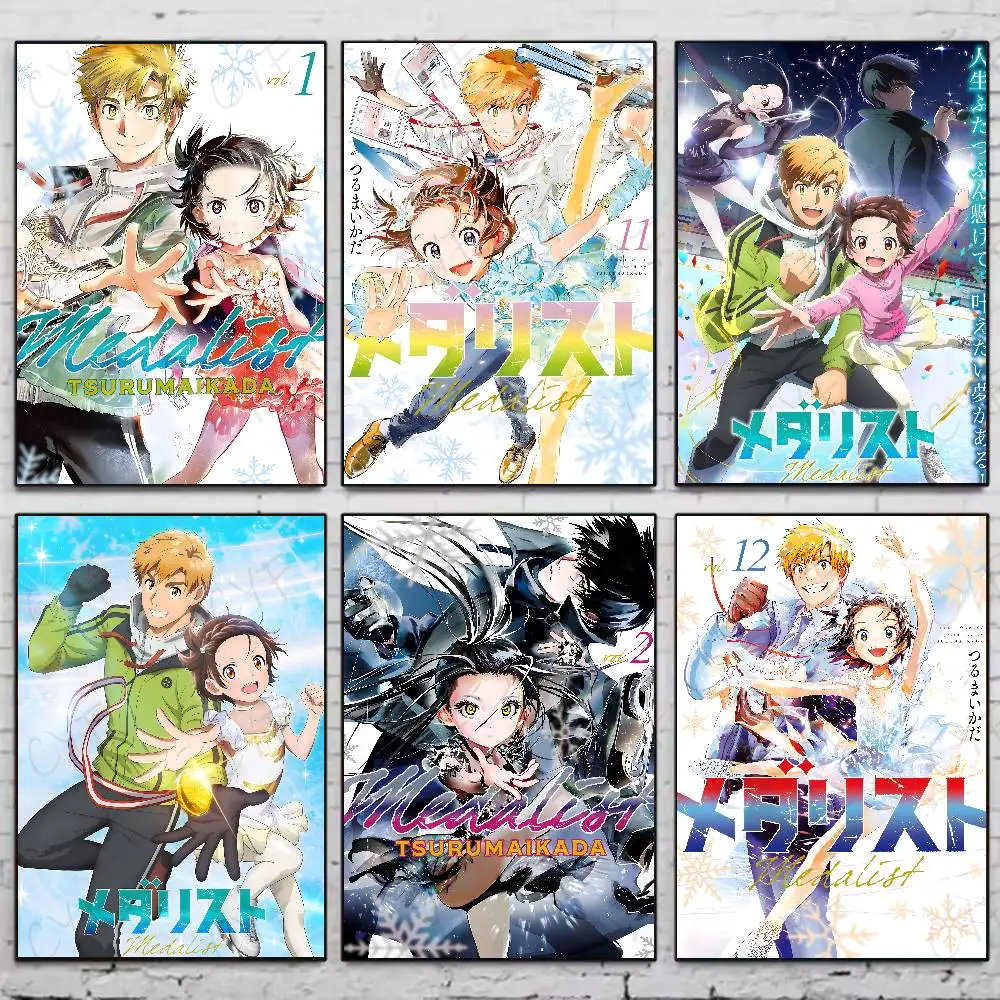 

Anime M-Medalist Poster High Quality Dorm Living Room Aesthetic Wall Decoration Painting Stickers Gift