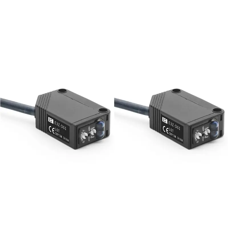 

B50B-2X Infrared Diffuse Reflection Type Photoelectric Switch Sensor Switchs E3Z-D61 DC5-24V With Bracket