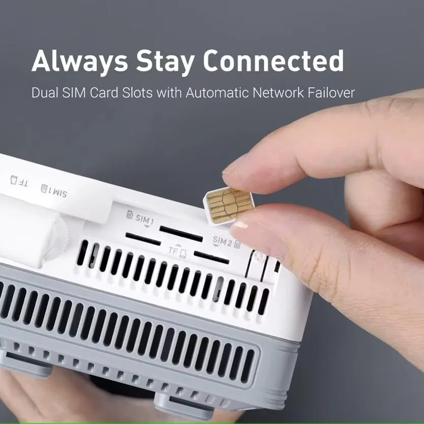 GL.iNet Puli AX GL-XE3000 Wi-Fi 6 5G NR Cellular Router Portable Dual Band (2.4GHz) and 2402Mbps (5GHz),Dual SIM Slot,6400mAh Battery, OpenWrt, VPN, Remote Work, T-Mobile & AT&T IoT Certified, Office, Retail, Events ﻿ ﻿ ﻿