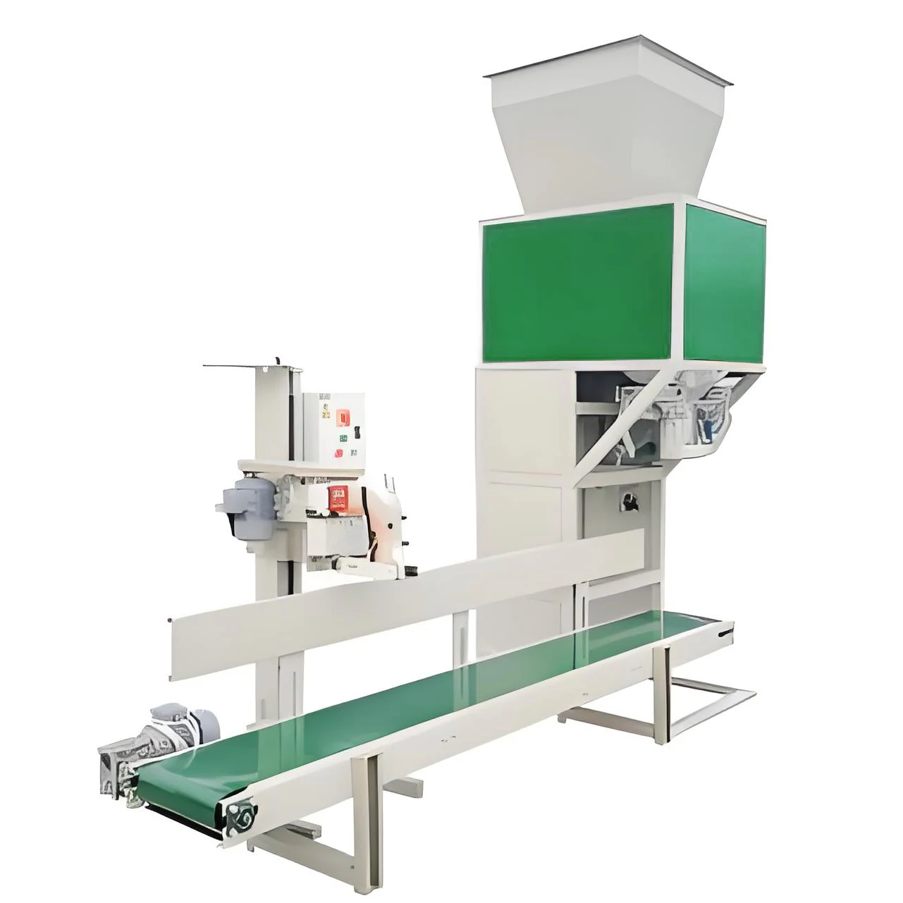 Granule Packaging Machine Motor for Organic Fertilizer 25-50kg Bagging Semi-Automatic/Fully Automatic Precise
