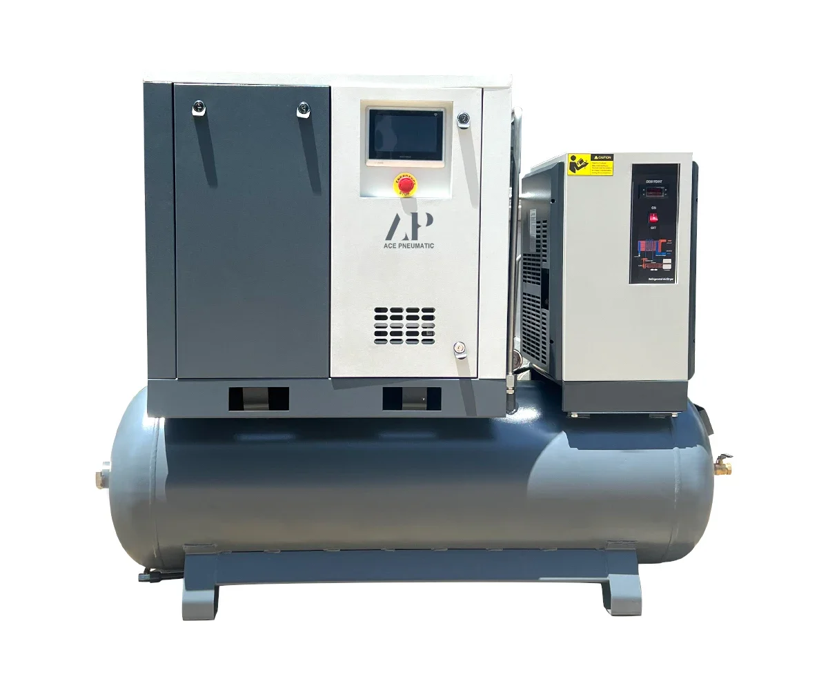 

Industrial compressor quiet hot sale 8bar 10bar 7.5kw 15kw 22kw laser cutting screw air compressor