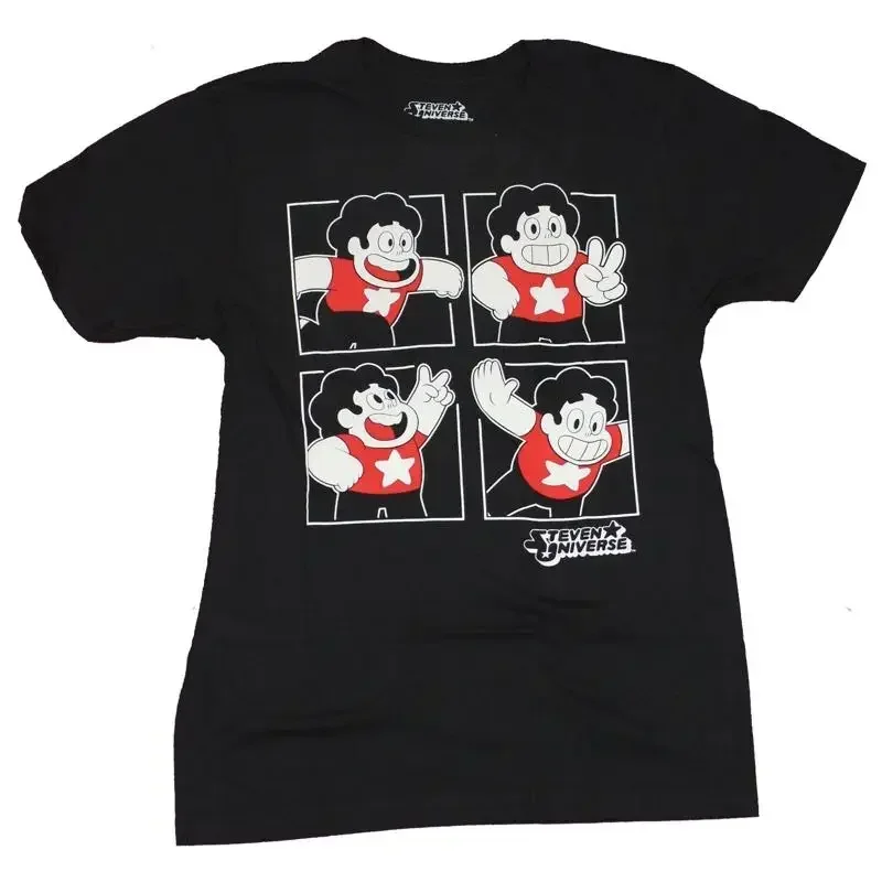 Steven Universe Mens T Shirt 4 Poses of In Boxes