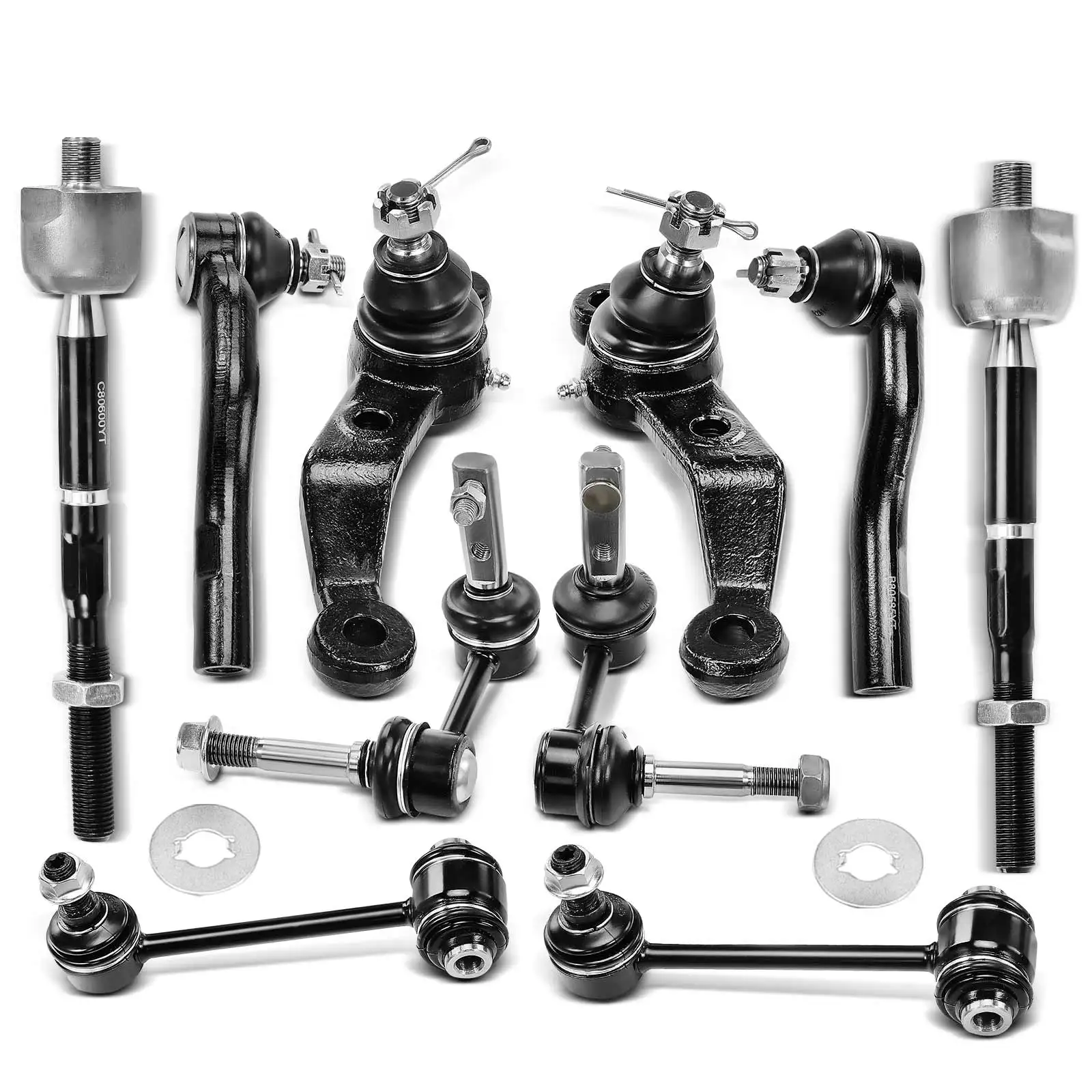 A-Premium 10x Front & Rear Control Arm & Ball Joint Sway Bar Link for Lexus GS300 1998-2005 GS400 1998-2000 GS430 2001-2005