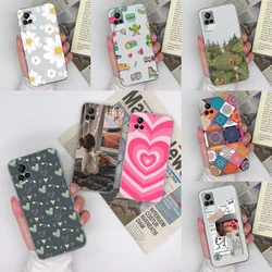 Case For Vivo V21 V21E 4G 5G Love Heart Clear Silicone Senior Shockproof TPU Back Cover For VivoV21 V21 E V 21 21e Funda Coque