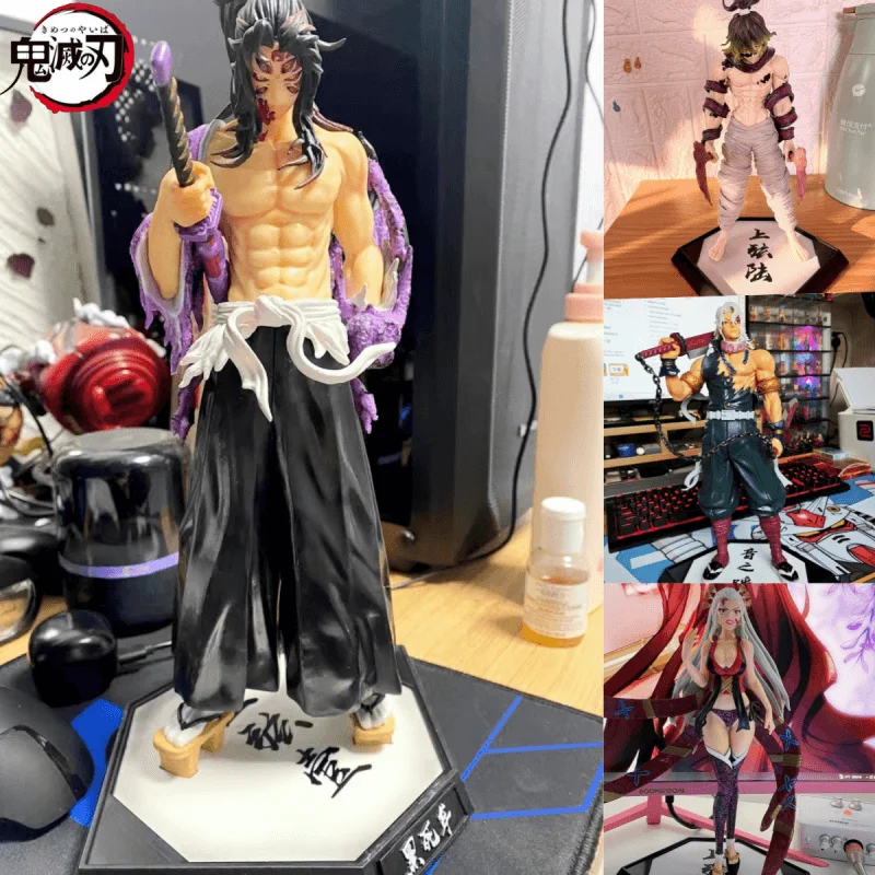 

Hot Anime Himejima Gyomei Kamado Tanjirou Action Figures Demon Slayer Figures Pvc Model Collection Toys Desktop Decoration Gifts