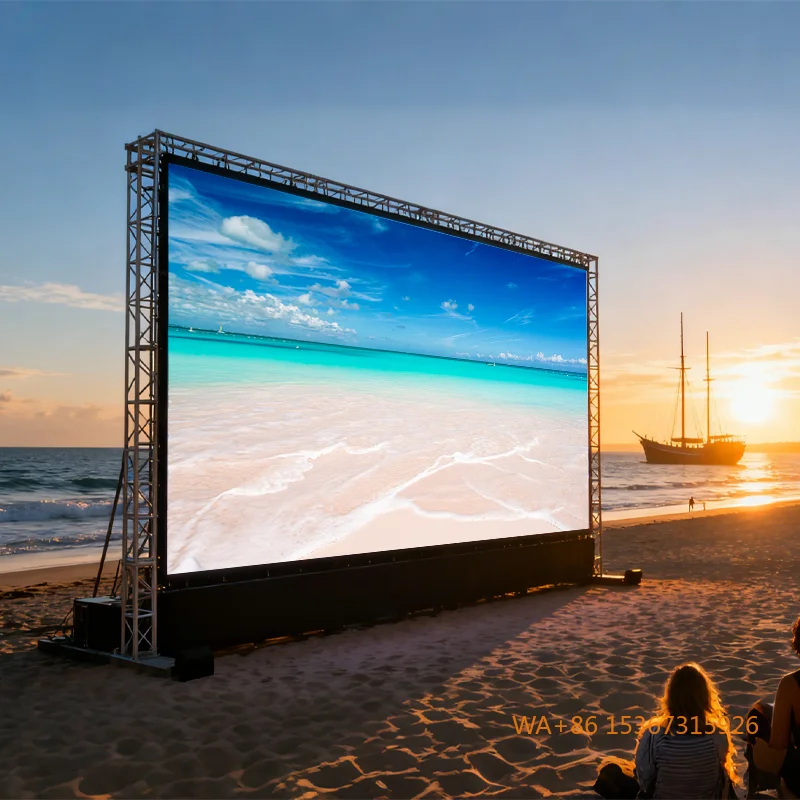 

Outdoor Rental LED Display Full Color Waterproof Screen Quick Setup for Exhibition