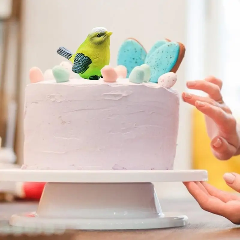 

DIY Silicone Bird Molds For Cake Decoration 3D Simulation Cuckoo Soap Form Salt Sculpture Chocolate Mould Plaster Candle Molds