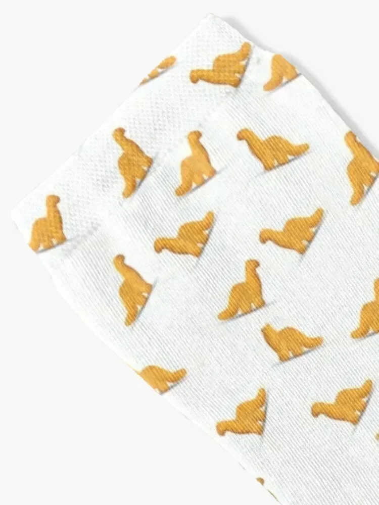 Dinosaur Chicken Nugget - Brachiosaurus Socks Novelties with print gift Stockings Girl'S Socks Men's