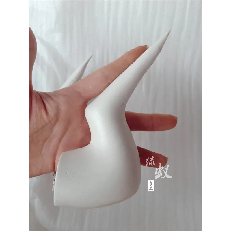 2025 aaa 게임 헬테이커 루시퍼 뿔 왕관 머리띠 헤드웨어 코스프레 소품 액세서리 헤어 클립