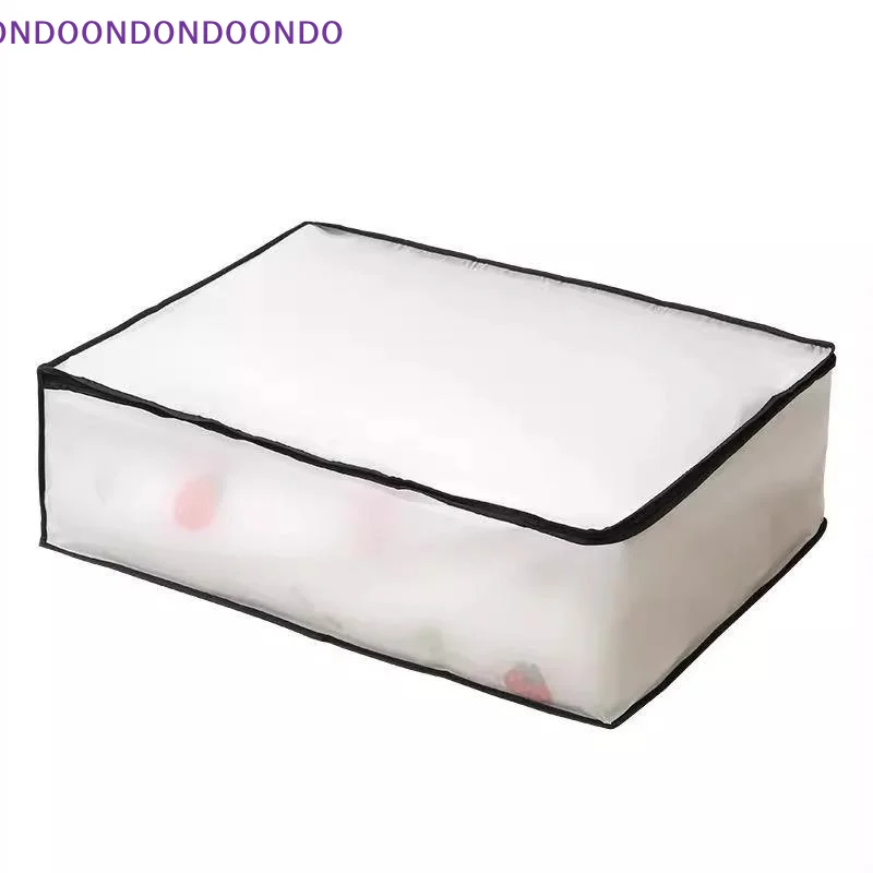 Foldable Underbed Storage Bag Dustproof Durable Cloth Organizer for Quilts Bedding Clothes Bedroom Space Optimization