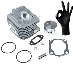 Cylinder Piston Kit for Stihl 020 020T MS200 MS200T MS200Z MS200T-Z MC-200 Chainsaw PN 1129 020 1202 1129 020 1201