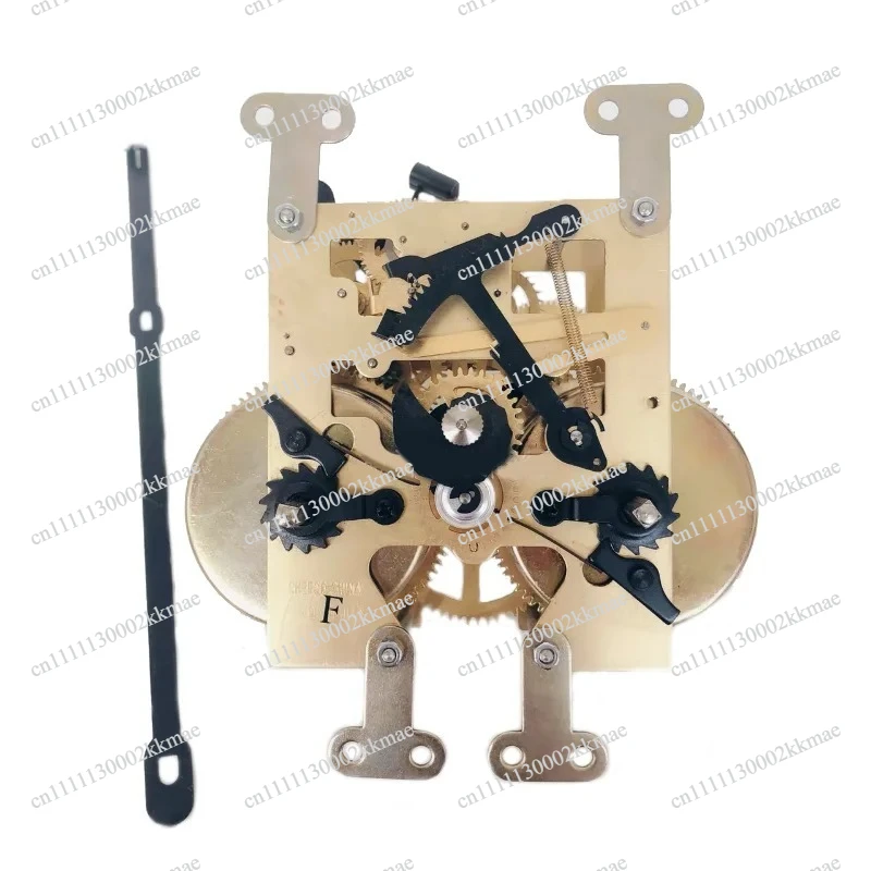 Full Copper Mechanical Clock Movement, 15/31 Days Winding Mechanism, Vintage Replacement Parts for Floor Wall Table Clock
