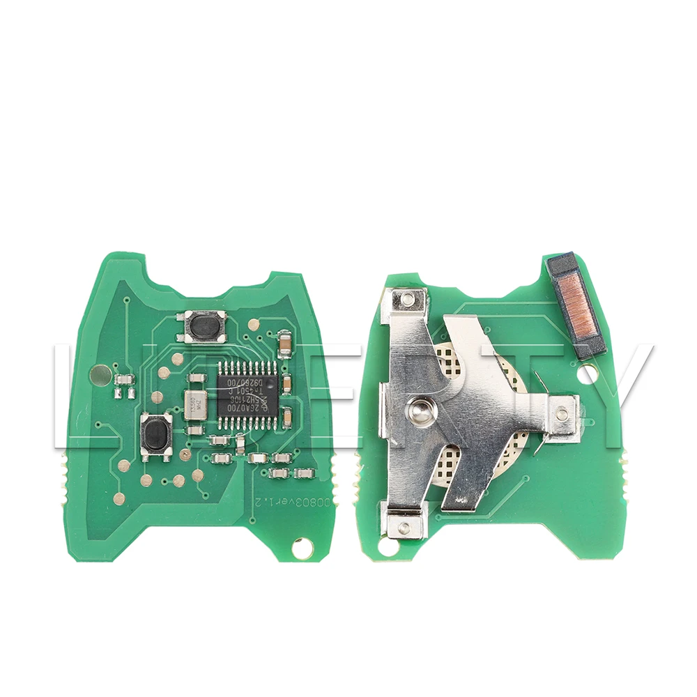 Liberty Remote Car Key 433MHz For Peugeot 107 207 307 407 For Citroen C1 C2 C3 Saxo Xsara Picasso ID46 PCF7961 Chip Replace Key