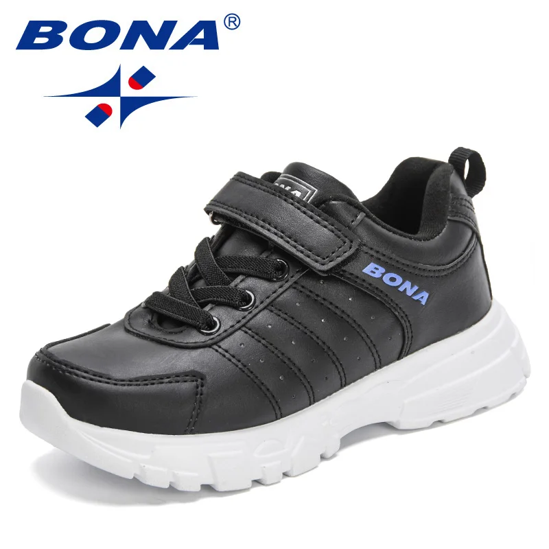 

BONA 2022 New Designers Copular Sports Shoes High Quality Sneakers Children Leisure Trainers Shoes Kids Casual Shoes Boys Girls