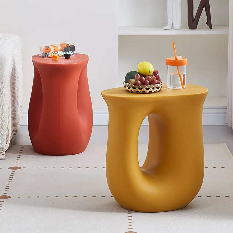 

U-образный приставной столик, геометрические кофейные столики, садовый табурет для дома, гостиной, дивана, мебели