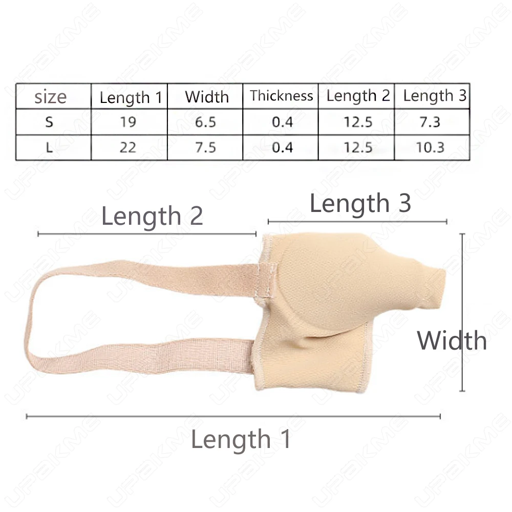 2 قطعة منصات مصحح Varus Pinky ليتل تو أروح لينة مكافحة ارتداء الألم واقية التمريض غطاء أصابع القدم العناية بالقدم تقويم العظام النعال #6