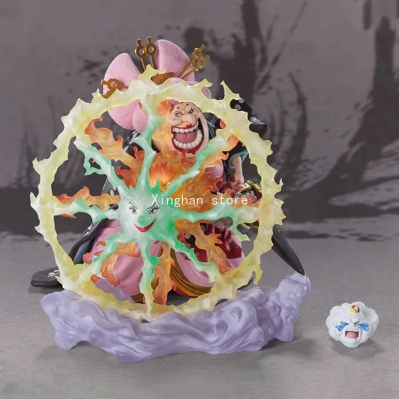 In Stock Original Bandai Figuarts Zero Extra Battle One Piece Yonko Charlotte Linlin Big Mom Figure Anime Genuine Action Model