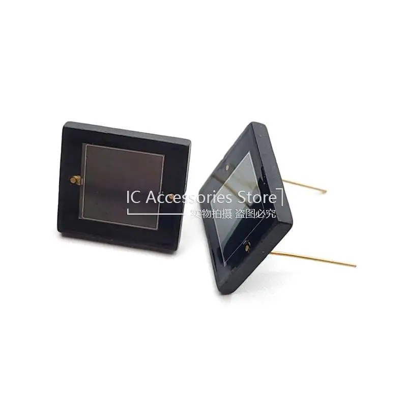 1PCS 2DU10 100% New Original 10*10mm Without E Silicon Photocell Laser Receiver 400-1100nm 2Pin