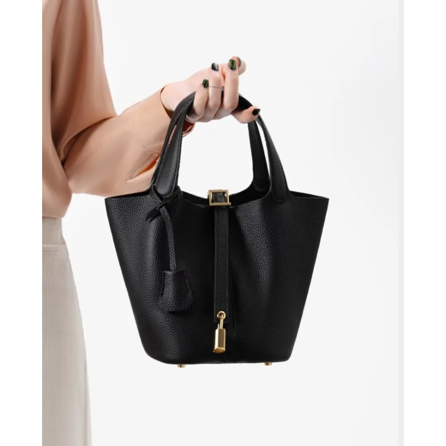 

Vegetable basket women's bag bag women's bucket bag high-end exquisite versatile handbag