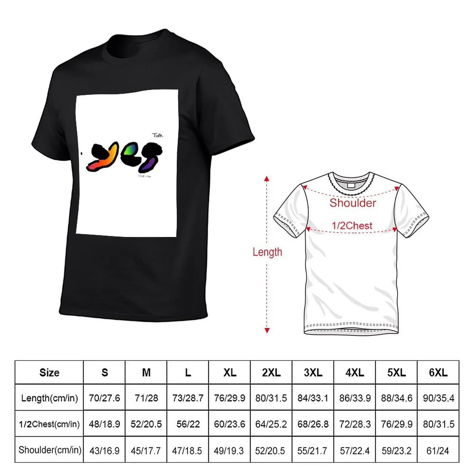 Yes - Talk T-Shirt custom shirt graphic shirts korean fashion mens fashion