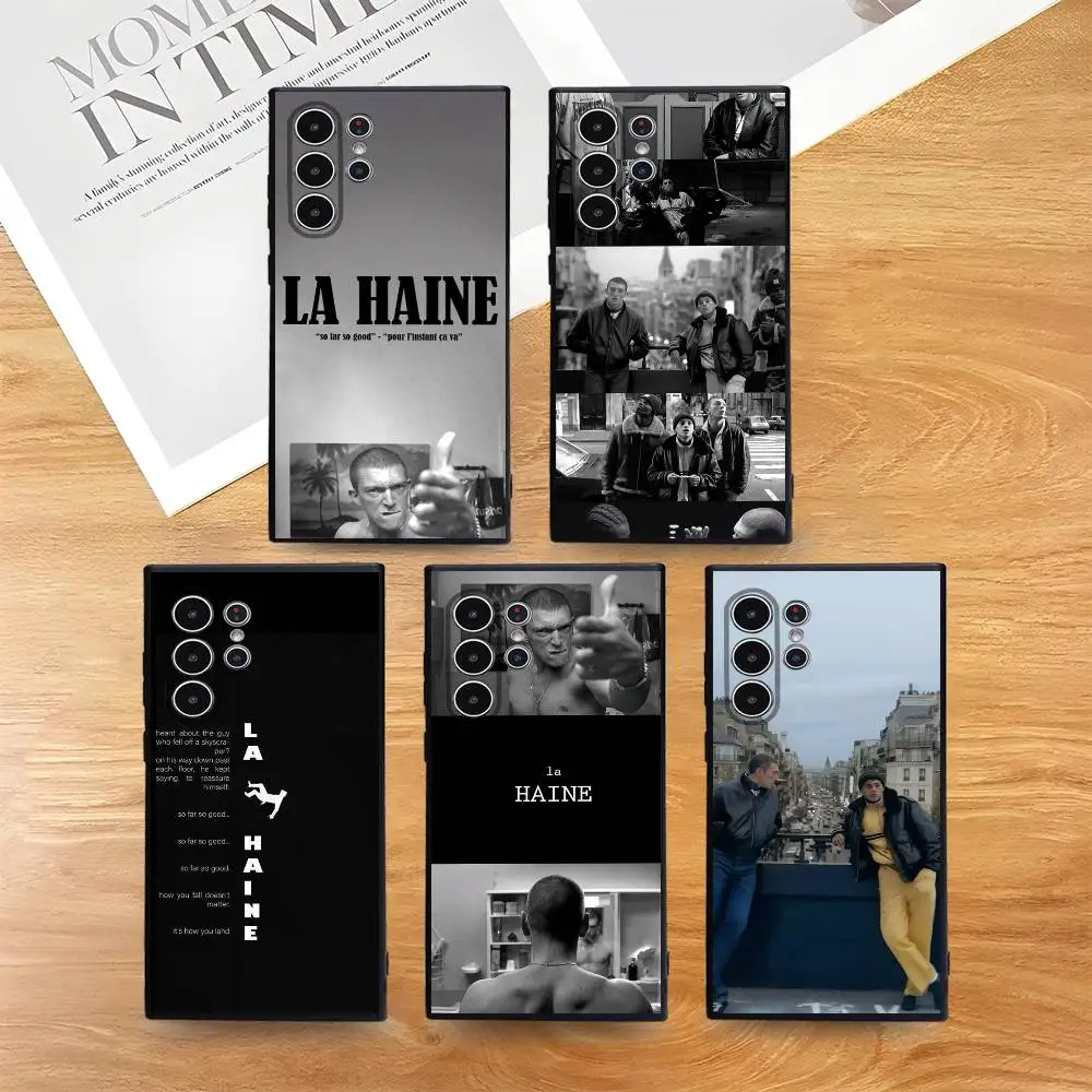 

French Film LA Haine Phone Case Skin-Friendly Soft TPU Case Compatible With Samsung S21/S22/S23/S24/S25 FE/Plus/Ultra