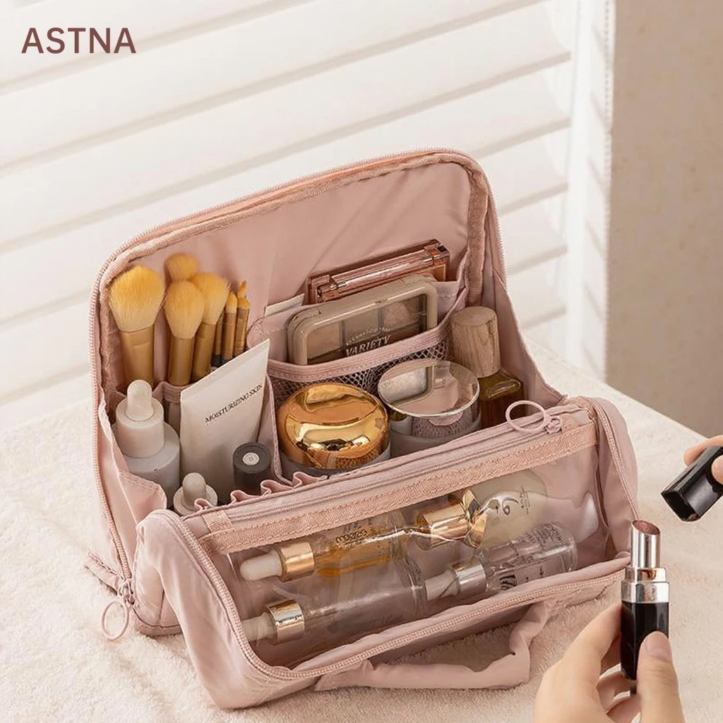 

Новая высококачественная многофункциональная косметичка-органайзер для путешествий, портативная, большая вместимость, для женщин