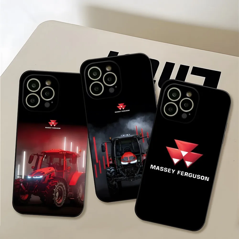 

Чехол Massey Ferguson для телефона, роскошный дизайн для iphone 15 Pro 14 Pro Max 12 Mini 11 13 Xr X Xs 6s 7 8 Plus, задняя крышка