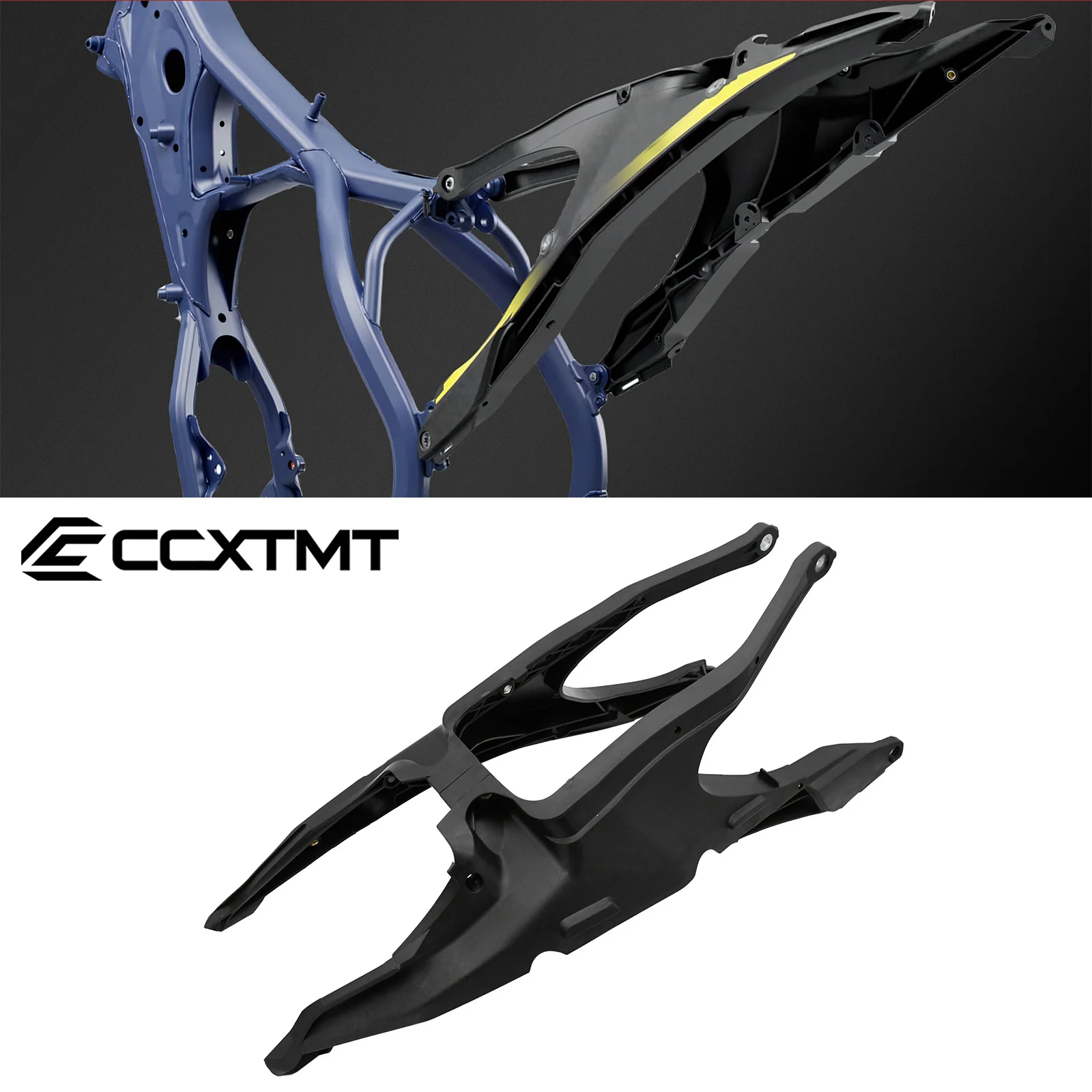 Motorcycle Strengthen Subframe Rear Seat Support Frame Tailstock Mount For HUSQVARNA TC TX TE FC FX FE 150 250 350 450 2019-2023