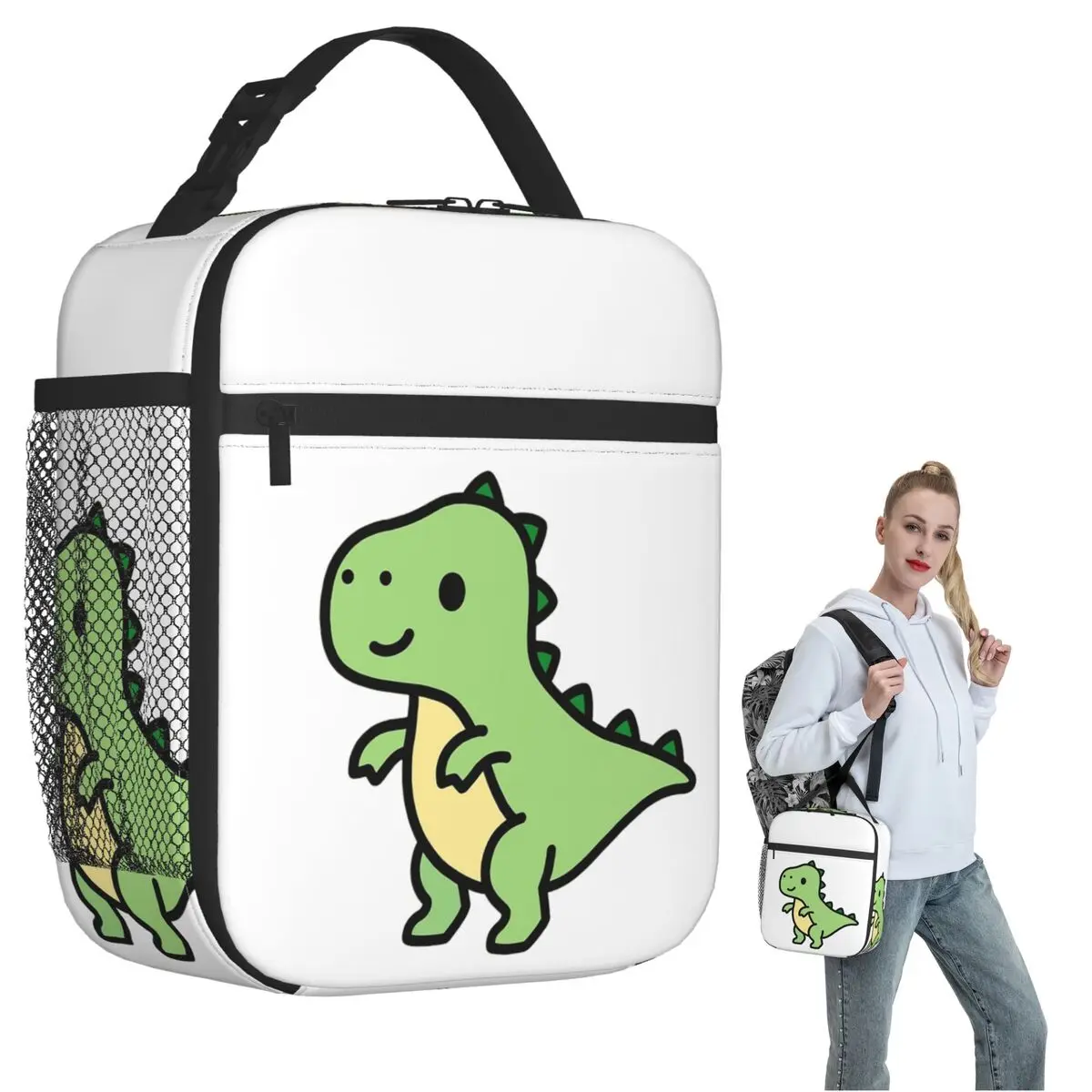 

Термосумка для обедов T Rex для женщин и детей, портативная термосумка для еды, термосумка-тоут