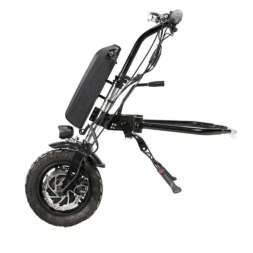 2022 new products 36v 350w electric handcycles kit 12inch wheel chair electric wheelchair with hand controller