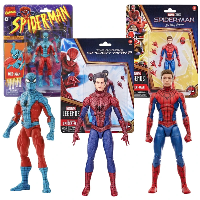 El Increíble Hombre Araña Tom Holland ‌   Hombre de la Web ‌   Figura de acción de Peter Parker, juguete coleccionable con rostro intercambiable, modelo de estatua, muñeco de regalo