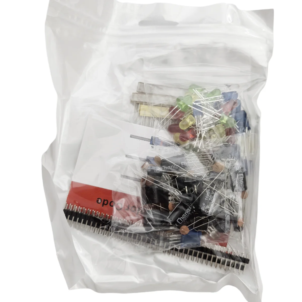 مجموعة المبتدئين الأساسية لمكونات الإلكترونيات الجديدة لـ Arduino UNO MEGA2560 Raspberry Pi مع مقاوم مكثف الجرس LED #2