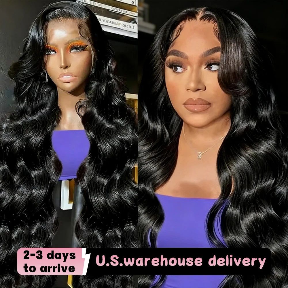 40 بوصة الجسم موجة 13x6 HD الدانتيل الباروكات الأمامية باروكة من شعر طبيعي 13x4 360 Hd الدانتيل شعر مستعار أمامي للنساء السود قبل قطعها الشعر البرازيلي