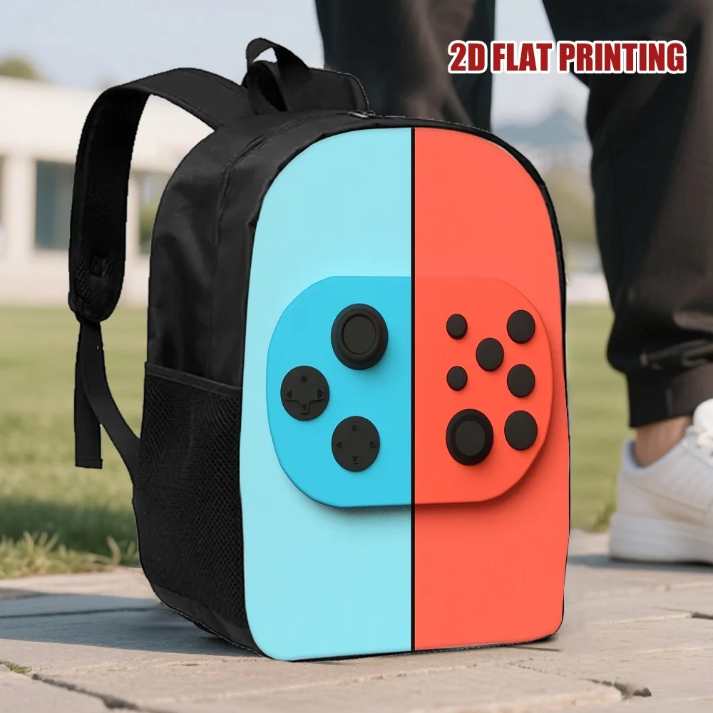 

1 two-color gamepad backpack, stylish and practical, suitable for commuting,school and travel adventures,designed for teenagers