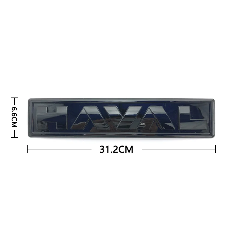 Front Grille Hood Logo Stickers For Haval H6 3rd DHT-PHEV 2023 Front Rear Trunk Styling Emblem Paste Car Accessories