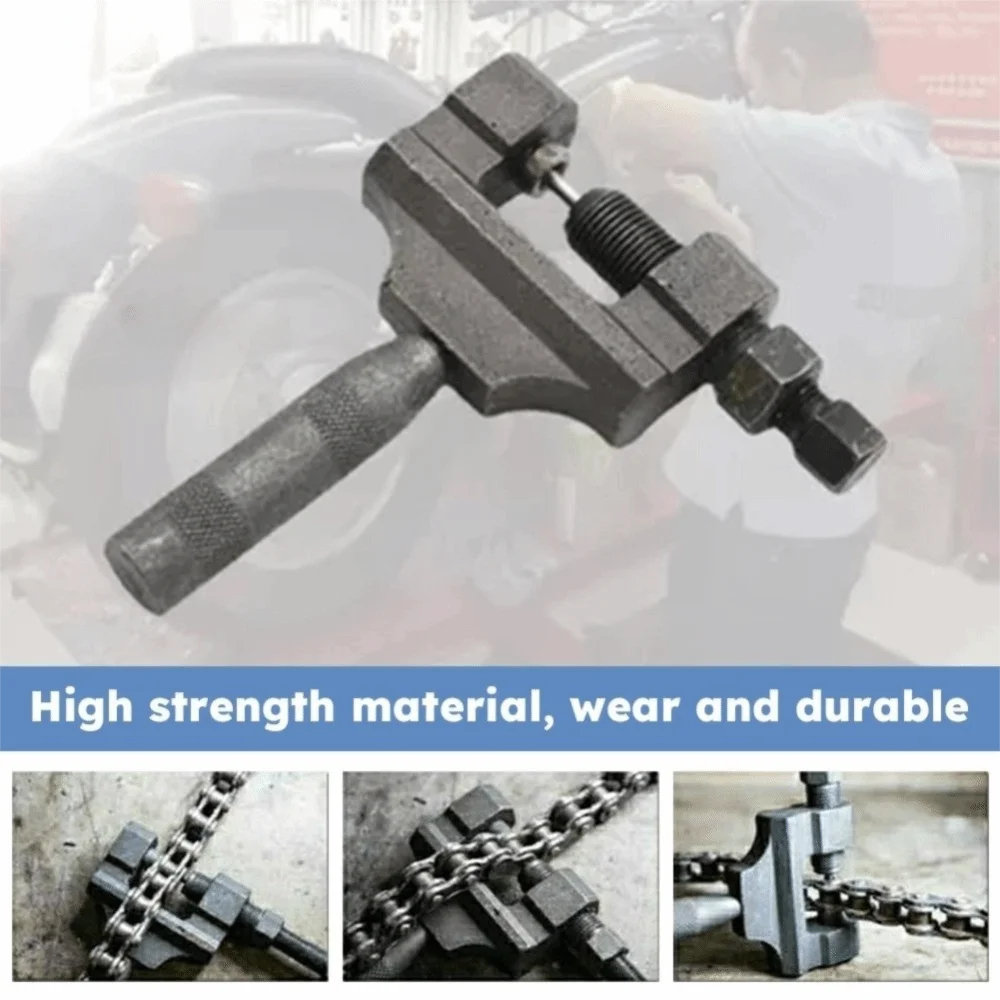 

Metal Motorcycle Chain Breaker Non Slip Handle Repair Bicycle Chain Breaker Assembly Disassembly
