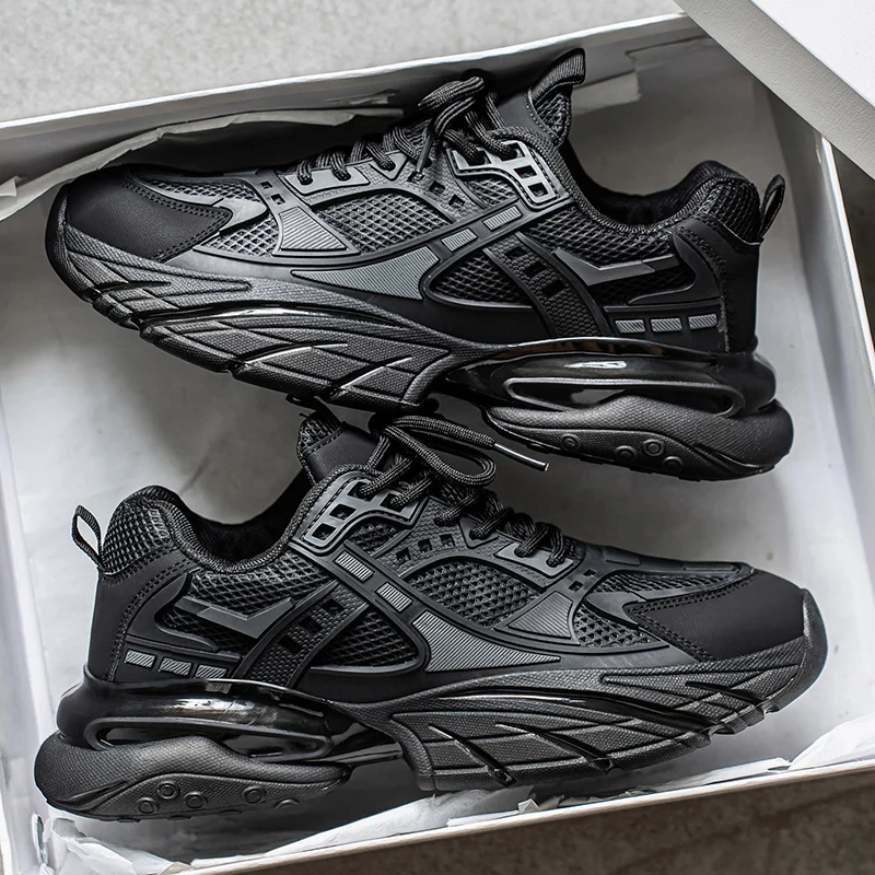 

Men's Korean light casual sports shoes four seasons soft sole non-slip breathable outdoor running shoes fashion student sneakers