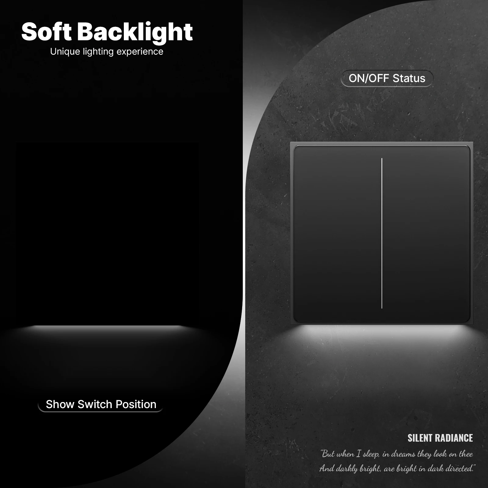 MOES Tuya ZigBee Star Feather Switch Smart Air Touch Light Scene 2in1 EU APP Remote Control with Alexa Google Home With Neutral image 4