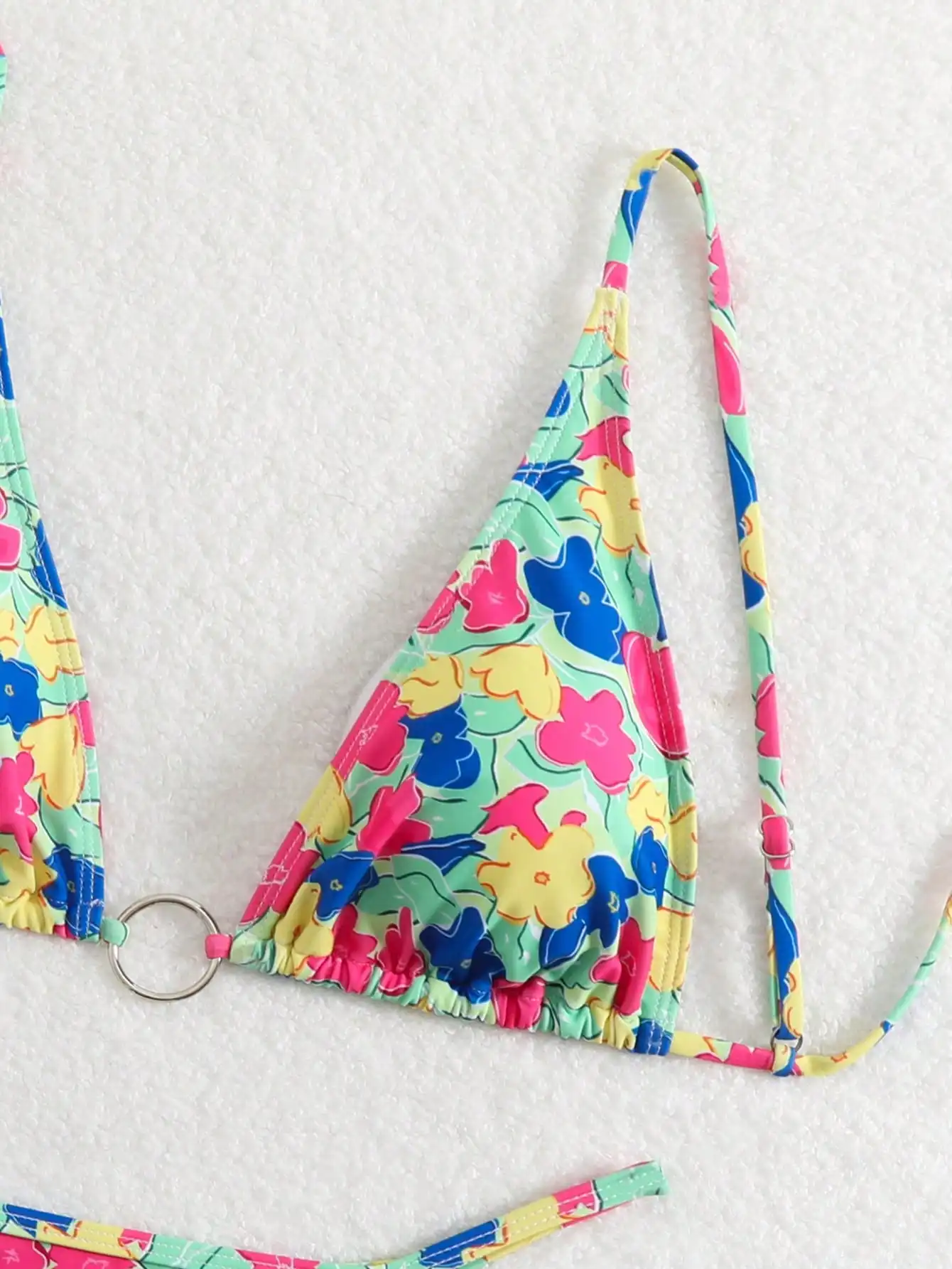 Sexy Solid Color Drawstring Hollow One-Piece Swimsuit European American Style for Vacation Party Fashionable Casual Swimwear