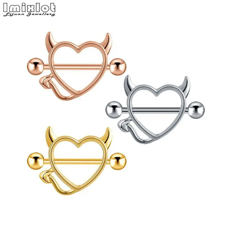 1pcs Stainless Steel Zircon Nipple Piercings Sexy Nipple Jewelry 14G Opal Nipple Shield Cover Body Piercing Jewelry