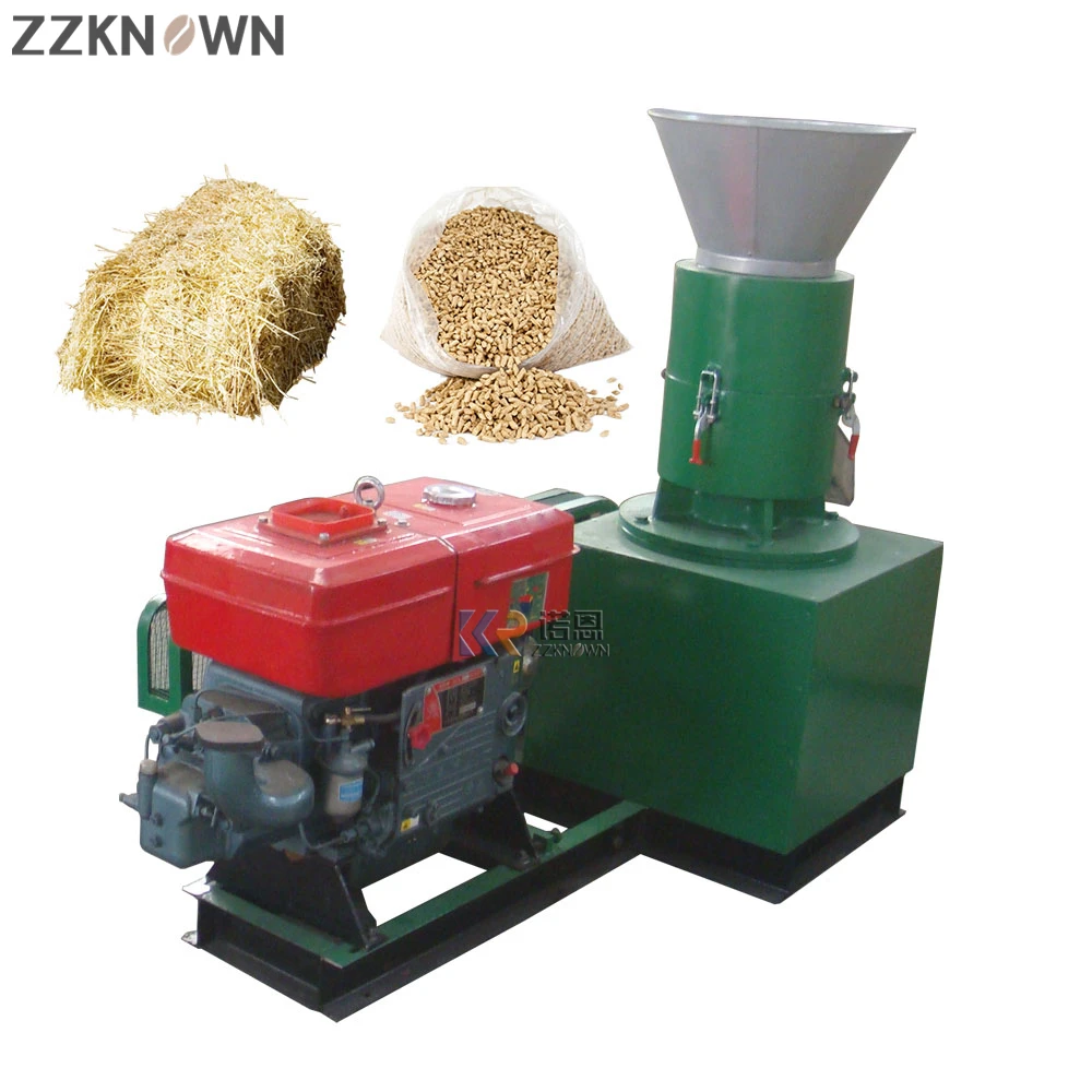 Hot Selling Diesel Wood Sawdust Pallets Making Machine HIgh Capacity Wood Pellet Machine Pelletizer